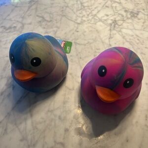 Viral TikTok Colorful squishy Rubber Duck Set